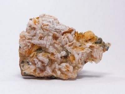 Baryt, kalcit, galenit - Mibladen, Maroko (KB-21)